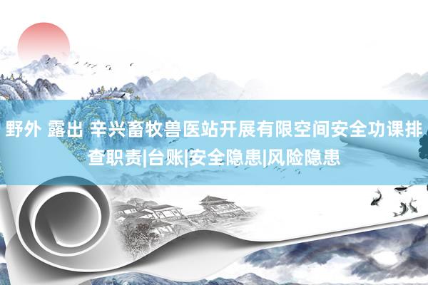 野外 露出 辛兴畜牧兽医站开展有限空间安全功课排查职责|台账|安全隐患|风险隐患